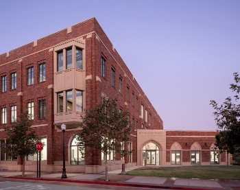 The newly opened Academy building.